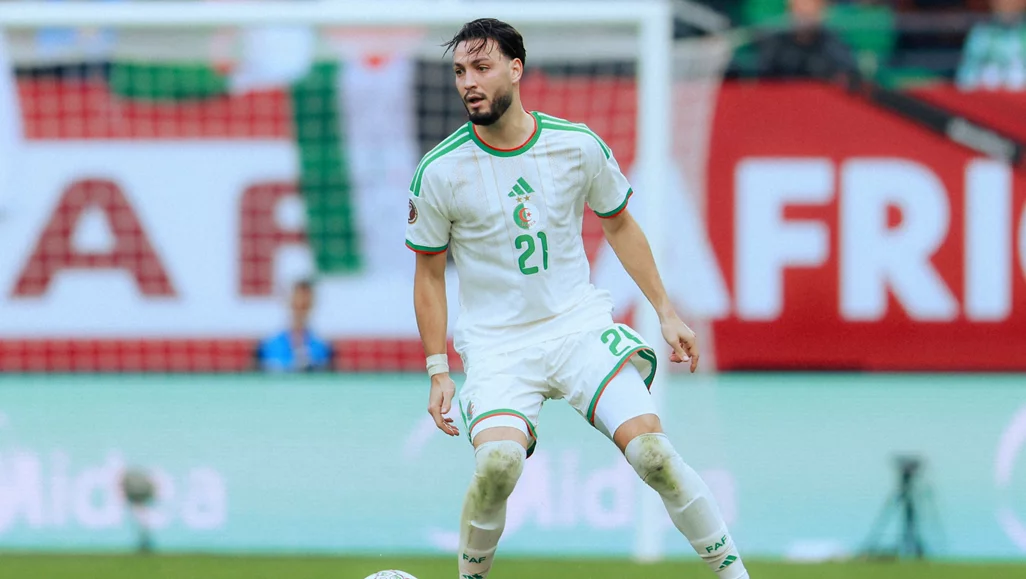 Breaking news…Ramy Bensebaini advances to the Africa Cup of Nations quarterfinals.